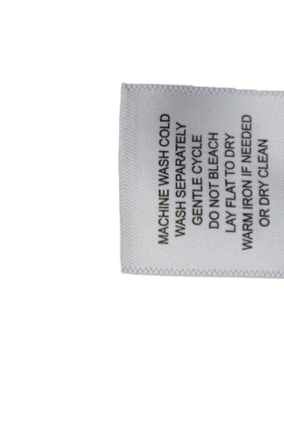 Frame Womens Long Puffy Sleeves Ruched Square Neck Blouse Black Size Small