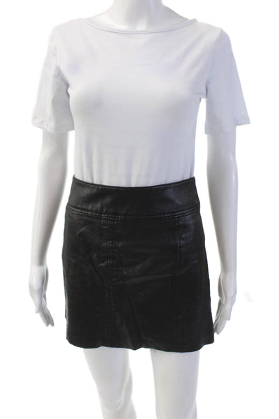 Theory Womens Linen Tapered Leg Zipped Ankle Detail Lounge Pants Black Size S