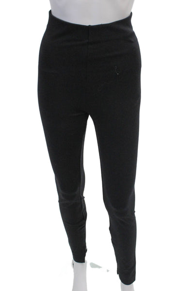 Kate Young X Splendid Womens High Rise Pull On Leggings Black Size Extra Small