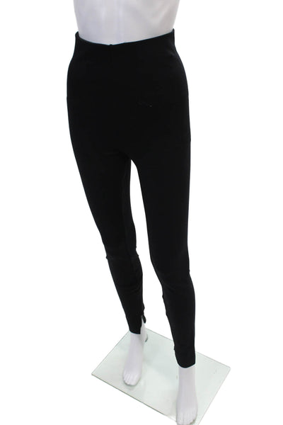 Kate Young X Splendid Womens High Rise Pull On Leggings Black Size Extra Small