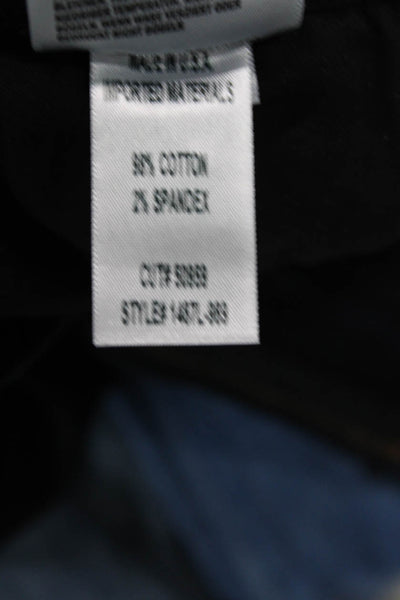 Citizens of Humanity Womens Cotton Dark Wash Zippered Skinny Jeans Blue Size 30