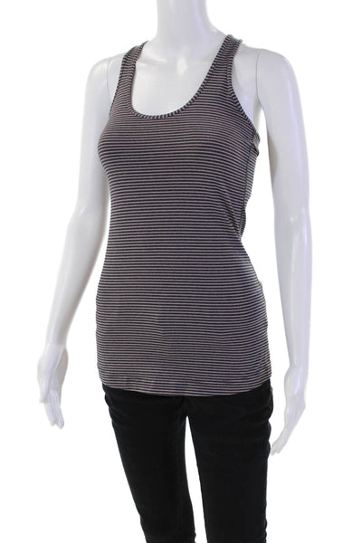 Lululemon Women's Sleeveless Racerback Scoop Neck Atheltic Tank Striped Size S