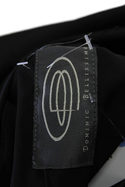 Dominic Bellissimo Womens Button Front Reversible Hooded Jacket Black Red Large