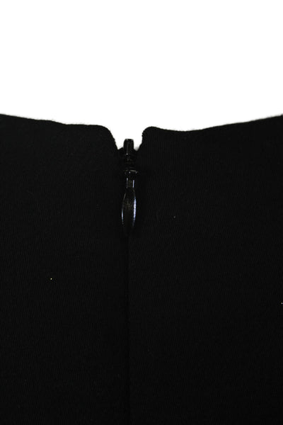 Ramy Brook Womens Sleeveless Caged V Neck Wide Leg Jumpsuit Black Size 2