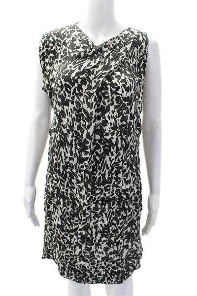 Isabel Marant Womens Textured Scoop Neck Sleeveless Slip Dress Black Size S