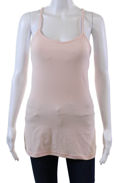 Lululemon Womens Racerback Built In Support Athletic Tank Top Pink Size S