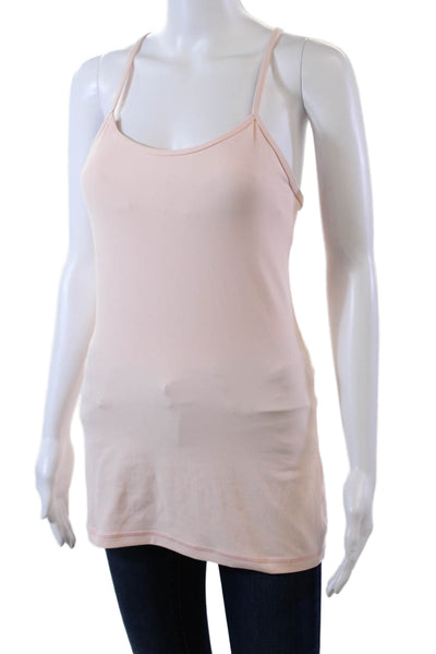 Lululemon Womens Racerback Built In Support Athletic Tank Top Pink Size S
