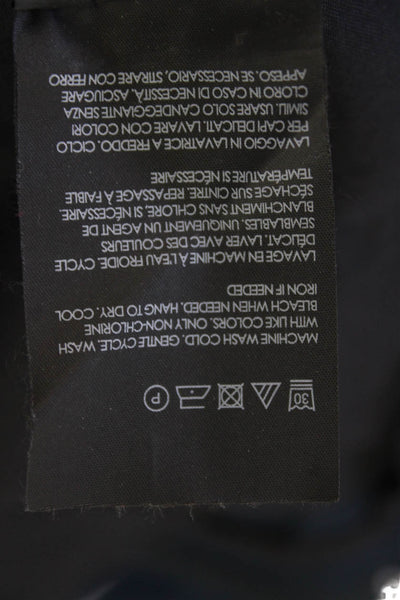 Club Monaco Mens Cotton Connor Modern Fit Straight Leg Pants Navy Blue Size 38