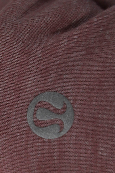 Lululemon Womens Stretch Strappy Scoop Neck Activewear Tank Top Pink Size 4