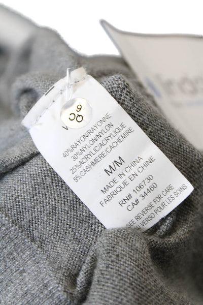 Vince Women's Long Sleeves Button Down Cardigan Sweater Gray Size M
