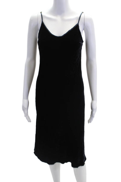 Nation LTD Womens Sleeveless V-Neck Pullover Knee Length Dress Blue Size XS