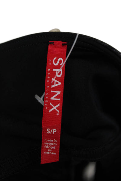 Spanx by Sara Blakely Womens Mid Rise Pull On Leggings Black Size Small