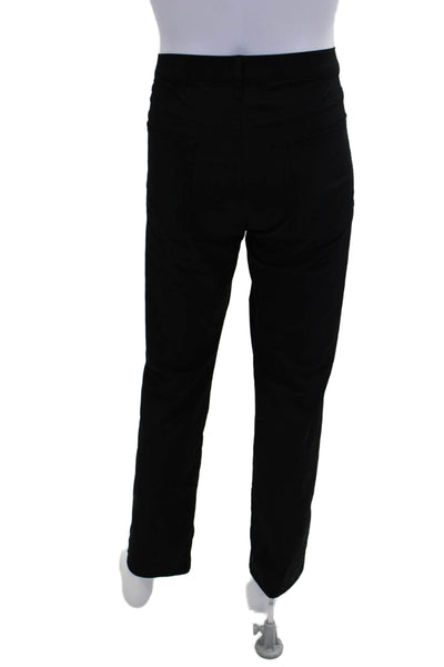Vince Mens Modern Slim Fit Dylan Flat Front Straight Leg Pants Black Size 34
