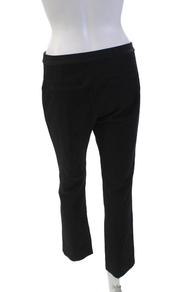 Rebecca Taylor Womens High Rise Bootcut Leg Trouser Pants Black Size 4