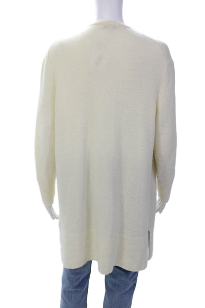 Madewell Womens Long Sleeves Cardigan Sweater Ivory White Size Small