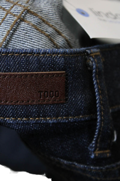 UJ Uniqlo Womens Zipper Fly Low Rise Skinny Ankle Jeans Blue Denim Size 27