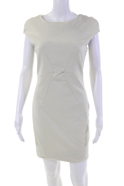 Day Birger Et Mikkelsen Woman Sleeveless Round Neck Mini Dress Beige Size S