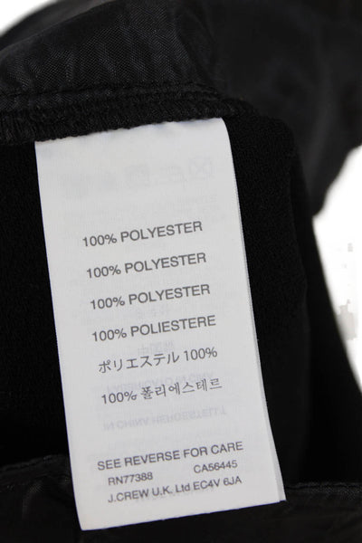 J Crew Women's Hook Closure Pleated Front Dress Shorts Black Size 2