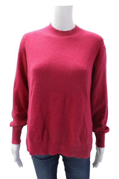 Ted Baker London Womens Knit High Neck Pullover Sweater Top Pink Size 1