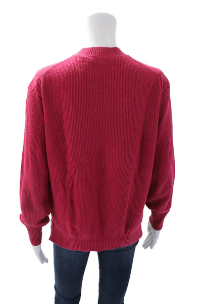 Ted Baker London Womens Knit High Neck Pullover Sweater Top Pink Size 1