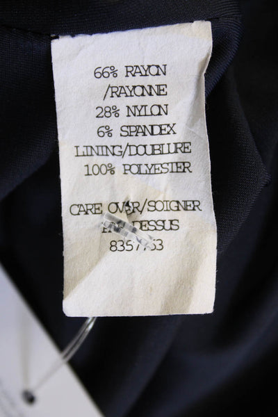 Cynthia Cynthia Steffe Womens Short Sleeves Dress Navy Blue Size Extra Small