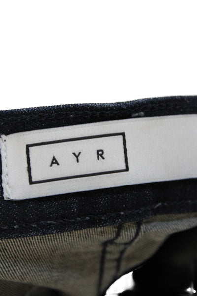 AYR Women's High Waist Dark Wash Five Pocket Skinny Denim Pants Size 29