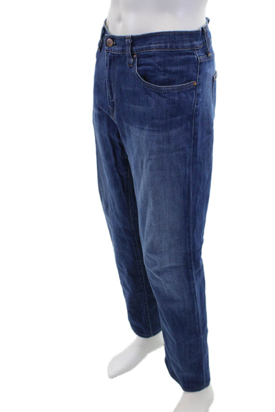 Escada Women's Button Closure Flat Front Straight Leg Tie Dye Pants Size 36