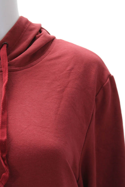 Carbon 38 Womens Scoop Neck Strappy Tank Top Sweater Set Red Cotton Size XS