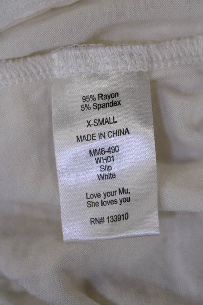 Show Me Your Mumu Womens Crochet The Day Away Tunic Dress White Size XS