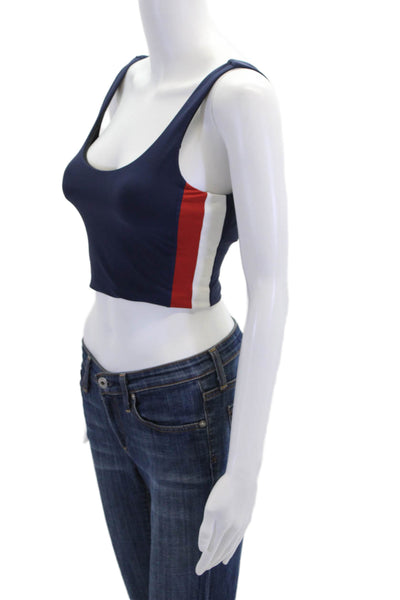 The Upside Women's Scoop Neck Sleeveless Color Block Sport Bra Size 4