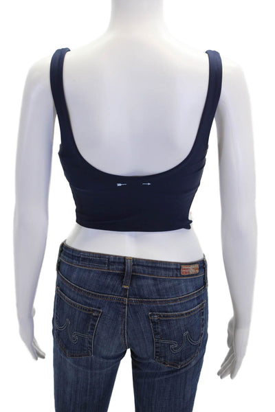 The Upside Women's Scoop Neck Sleeveless Color Block Sport Bra Size 4