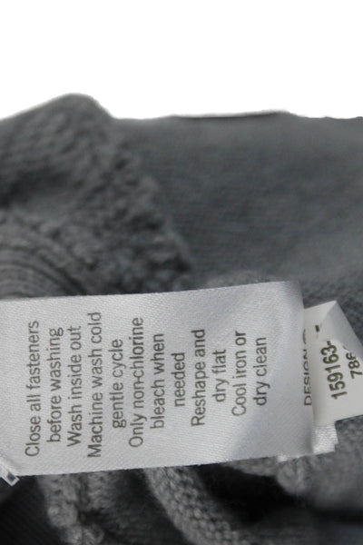 Athleta Womens Long Sleeve Turtleneck Pullover Knit Sweater Gray Size 2XS