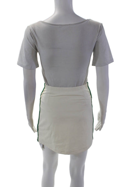 Lune Active Womens River Lift Stretch Pull-On A-Line Skort Cream Size XS