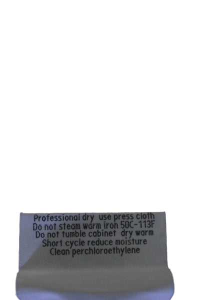 Giorgio Armani Womens Two Button Notched Lapel Blazer Jacket Gray Wool IT 38