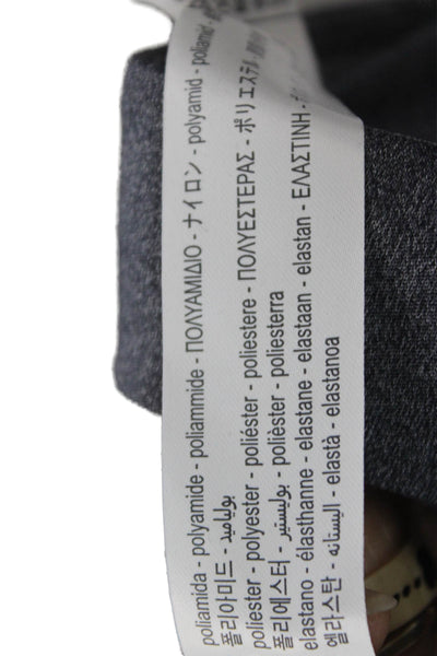 Oysho Womens Solid High Rise Activewear Leggings Gray Size S