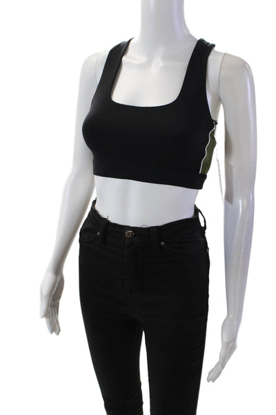 Splits59 Womens Activewear Lexi Rigor Racerback Sports Bra Black Size XS