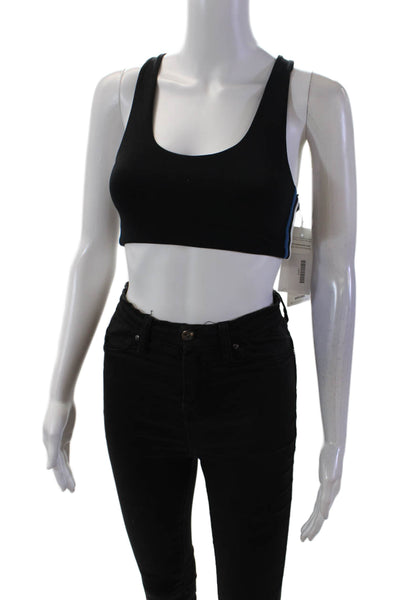 Splits59 Womens Activewear Ella Airweight Stretch Sports Bra Black Size XS