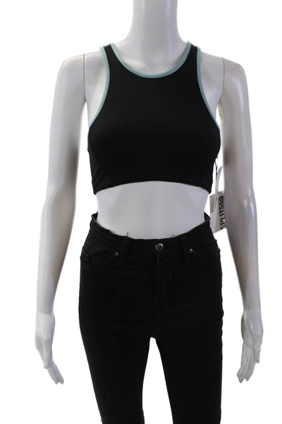 Splits59 Womens Activewear Blake Rigor Racerback Sports Bra Black Size XS