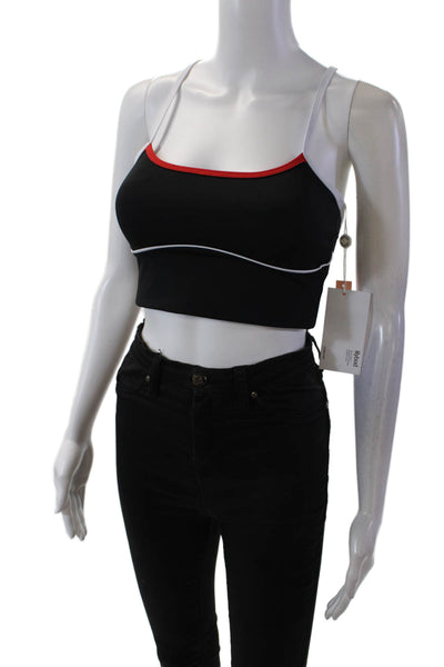 Lilybod Womens Padded Adjustable Straps Classic Sports Bra Black Size S