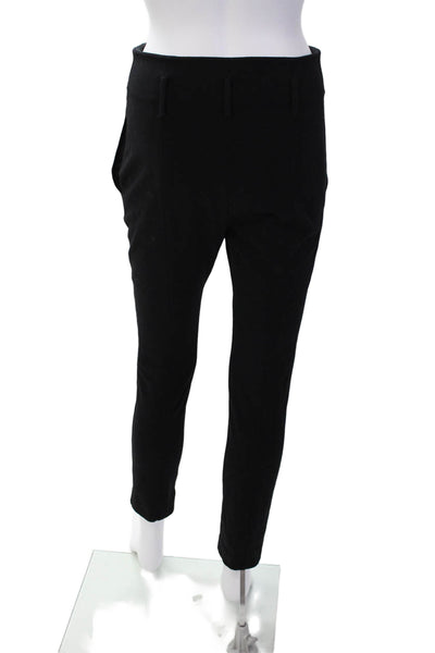 Theory Womens Zip Pleated Lined Straight Leg Dress Pants Black Size 04