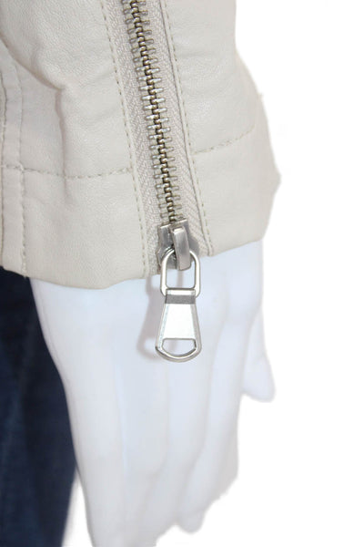Anthropologie Women's Long Sleeves Full Zip Basic Jacket Beige Size XS