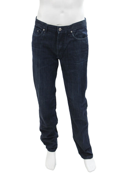 Marc By Marc Jacobs Womens Cotton Zip Button Denim Jeans Blue Size EUR 34