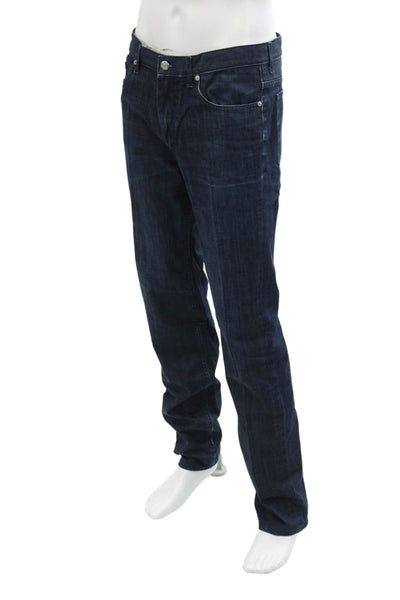 Marc By Marc Jacobs Womens Cotton Zip Button Denim Jeans Blue Size EUR 34
