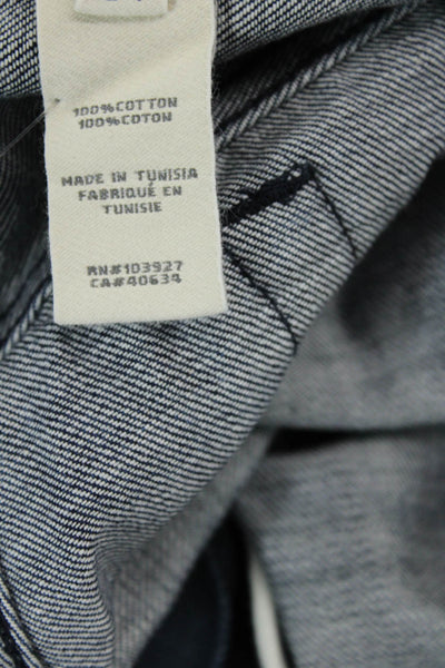 Marc By Marc Jacobs Womens Cotton Zip Button Denim Jeans Blue Size EUR 34