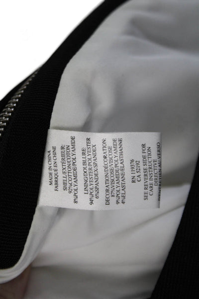 Helmut Lang X Barney's New York Womens Cotton Blend Mini Skirt White Size 10