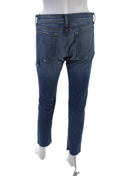Rag & Bone Women's Midrise Pocket Medium Wash Skinny Denim Pants Size 25