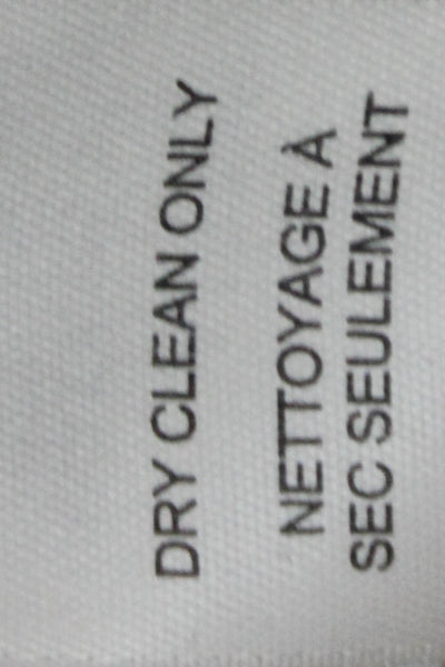 Frame Womens Linen Long Sleeve Collared Button-Down Shirt Green Size S