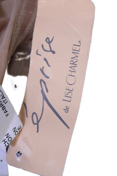 Eprise de Lise Charmel Womens Adjustable Full Coverage Bra Beige Size 32D
