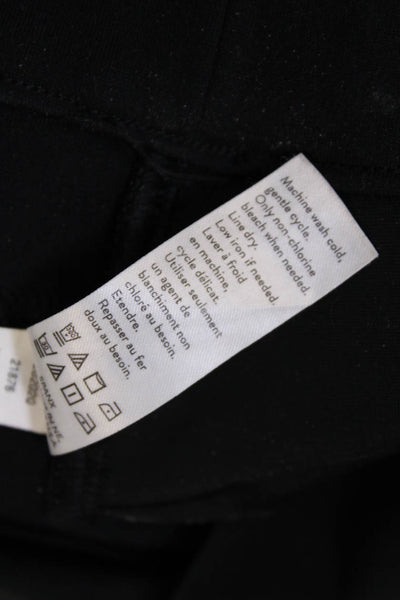 Spanx Womens Faux Pocket High Waisted Stretch Leggings Solid Black Size XS