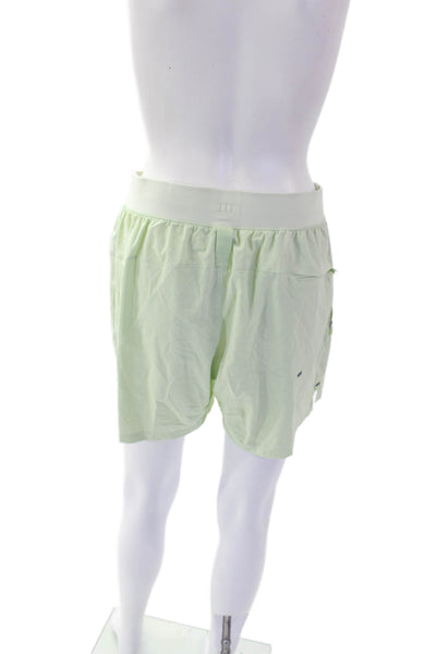 Lululemon Women's Drawstring Waist Pocket Casual Shorts Green Size M